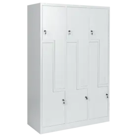 Метален гардероб BTL КK с 6 отделения -180х120х50 см