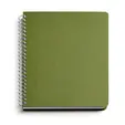 Календар бележник САТУРН- зелен цвят