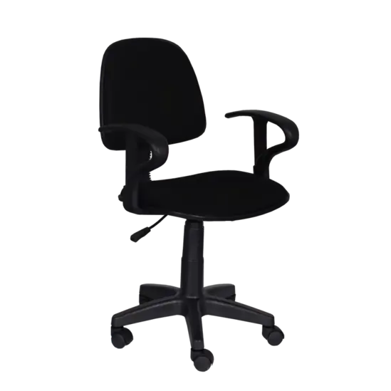 Детски стол ЛИЛИ лилав- черен цвят, черна база