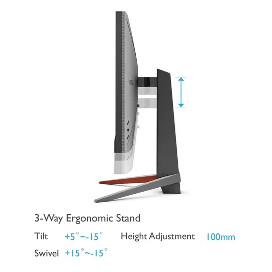 Монитор BenQ MOBIUZ EX2710Q 27" IPS HDRi, 165Hz, 1ms, 2560x1440 QHD,FreeSync Prem., 95% sRGB, HDR10,B.I.+,Light Tuner,Motion Blur Reduct.,Color Vibrance,FPS Mode, treVolo 2.1 (2Wx2+5Wwoofer), 1000:1, 400 cd/m2,HDMIx2, DP, USB Bx1, USB 3.0x2 Height Adj., G