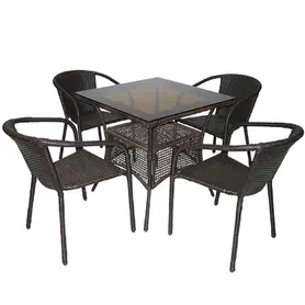 Ратанов комплект ВЕСЕЛА 451- кафяв ратан