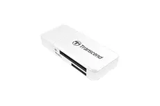 Четец за карти Transcend SDmicroSD Card Reader, USB 3.1 Gen 1, White