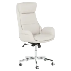 Директорски стол ИСКРЕН- снимка отпред, еко кожа