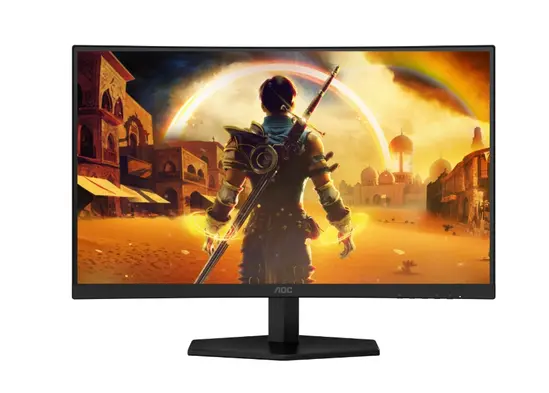 Монитор AOC C27G42E, 27' Curved 1500R, VA, WLED, 1920x1080@180Hz, 1ms GtG, 0.5ms MPRT, 300cd m2, 3000:1, 80M:1 DCR, Adaptive Sync, FlickerFree, Low Blue Light, 2Wx2, Tilt, 2xHDMI, DP