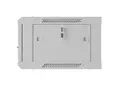 Комуникационен шкаф Lanberg rack cabinet 19' wall-mount 4U600x450 with perforated door grey (flat pack)