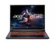 Лаптоп Acer Nitro V16, Intel  Core 9 270H(14C/20T, up to 5.80 GHz, 24MB),16" WQXGA (2560X1600) IPS 180Hz, 16GB, 1000GB SSD, RTX 5070 8GB GDDR7 , WiFi 6, BT.5.2, HD Cam, Micro SD card, KB Backlit, Linux , Black+Acer 15.6" Nitro Gaming Backpack Black/Red