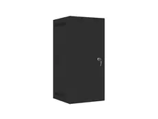 Комуникационен шкаф Lanberg rack cabinet 10' wall-mount 12U280x310 for self-assembly with metal door black (flat pack)