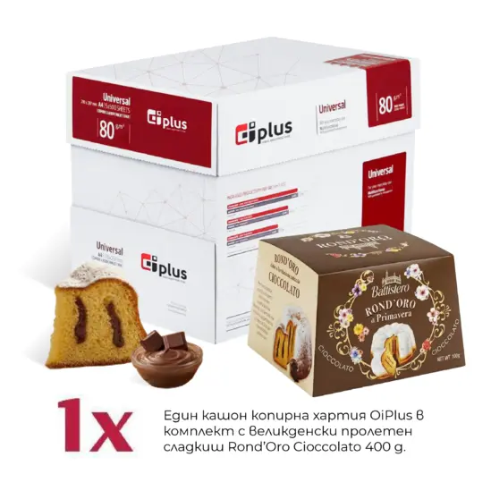 Копирна хартия OIP в КОМПЛЕКТ с великденски сладкиш