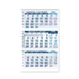 Работен календар КС 2 без глава - син