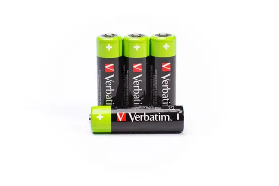 Батерия Verbatim RECHARGEABLE BATTERY AA 4 PACK  HR6