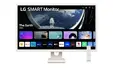 Монитор LG 32SR50F-W, 31.5' IPS Smart webOS23, Anti-Glare, 8ms, 1200:1, 250cdm, sRGB 99%, FHD 1920x1080, HDR 10, HDMI, USB, Wi-Fi Bin, AirPlay 2,  Speacers 5W x 2, Tilt, White