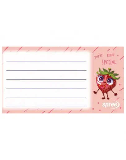 Етикети ученически Spree лепящи 160 броя