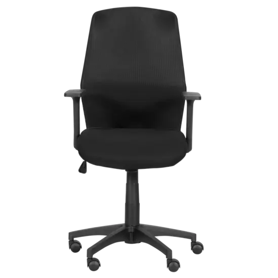 Работен стол ЗЛАТАН-снимка отпред, черна база