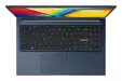 Лаптоп Asus Vivobook X1504VA-BQ5718NA,Intel Core 3 100U 1.2 GHz (10MB Cache, up to 4.7 GHz, 6 cores, 8 Threads), 15.6" FHD,(1920x1080),8GB DDR5 , SSD 256GB, Chiclet Keyboard with Num-key,No OS, Quiet Blue,US, no adapter