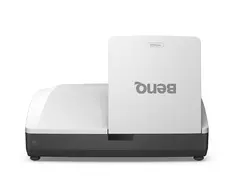 Мултимедиен проектор BenQ LW855UST, DLP, Ultra Short Throw, Laser, WXGA (1280x800), 3000000:1, VGA, HDMI, LAN, USB, Speaker 10W x2, Audio inout, Wall Mount included WM04G4, IP6X dustproof, 6.5 kg. WHITE