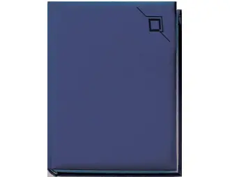 Бележник SATIN А5- тъмносин цвят