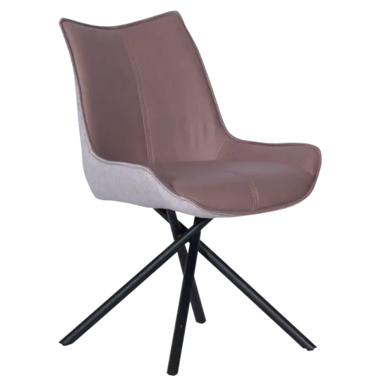 Трапезен стол ЖАСМИНА- кафяв