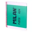 Тетрадка спирала А4 Nata Milan 80 л 3 броя