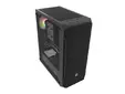 Кутия за компютър Fury PC Case Shobo SH4 RGB Midi Tower, Window, Black