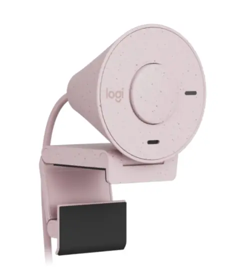 Уебкамера Logitech Brio 300 Full HD webcam - ROSE - USB - NA - EMEA28-935