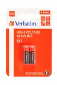 Батерия Verbatim ALKALINE BATTERY 12V 23A (MN21A23) 2 PACK