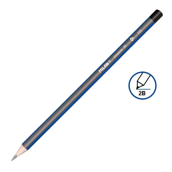 Молив графитен Milan 133 2B триъгълен