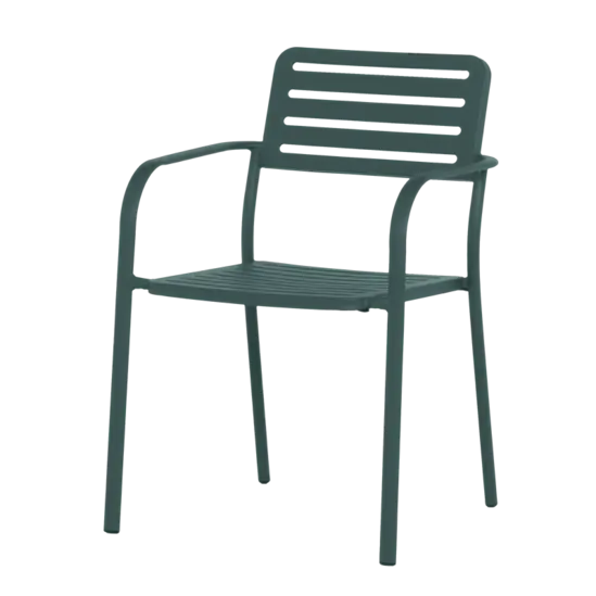 Градински стол ЛАЗУР-снимка отпред, изчистена визия