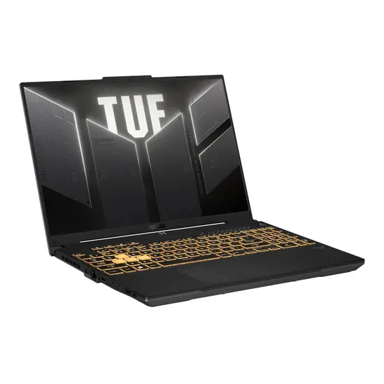 Лаптоп Asus TUF F16  FA607NUG-RL117,AMD Ryzen 7 ( R7 6C H) 16.0  WUXGA(1920X1200) 16:10 Bend+300nits AG,144 Hz,16GB DDR5 4800 Mhz(2*8),512 GB M.2 SSD,RTX 4050 6GB GDDR6,Wi-Fi 6(802.11ax),Backlit Chiclet Keyboard 1-Zone RGB, no OS, Mecha Gray