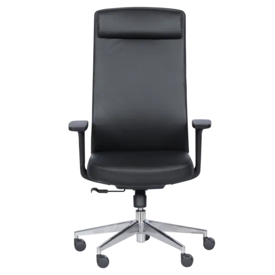 Работен стол КРОНОС- отпред, еко кожа