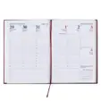 Календар - бележник ДИПЛОМАТ А4-отворен, с датирани страници, азбучник
