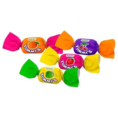 Бонбони Roshen yummi's toffee дъвчащи 1 кг