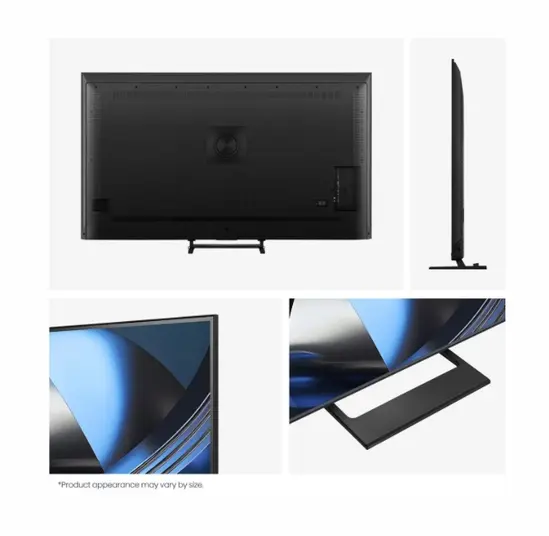 Телевизор Hisense 75"U7SE, 4K Ultra HD 3840x2160, ULED, FALD, Quantum Dot, 144Hz, IPS, HDR 10+, HLG, Dolby Vision IQ, Dolby Atmos, Smart TV, WiFi 5GHz, WiFi Direct, BT, Anyview Cast,light sensor, 4xHDMI, 2xUSB, LAN, CI+, DVB-T2/C/S2, Black
