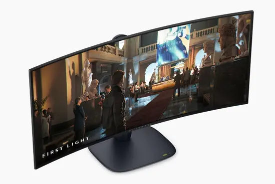 Монитор Dell Alienware AW3426DW, 34" QD-OLED 21:9, UW-QHD 3440x1440, AR, 99% DCI-P3, NVIDIA G-SYNC Compatible + AMD FreeSync, 280Hz, 0.03 ms GTG, 1,500,000:1, 300 cd/m2, HDR, VRR, HDMI, DP, USB Hub, Height Adjustable, Pivot, Swivel, Tilt, Black
