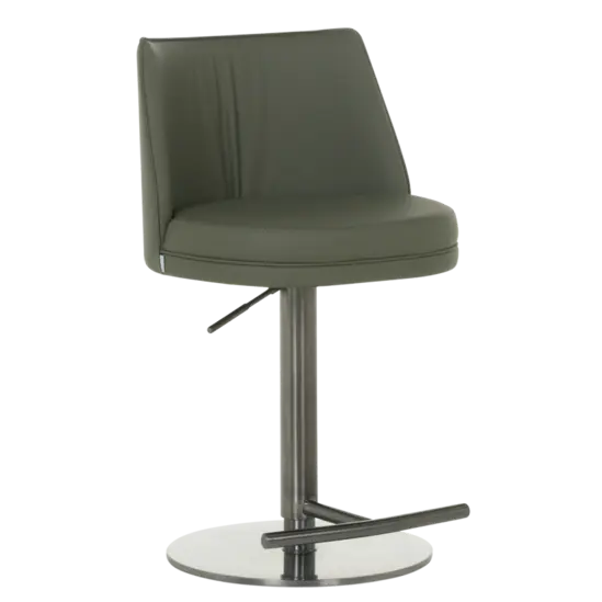 Бар стол КАРИНА- Тапицерията от висококачествена еко кожа