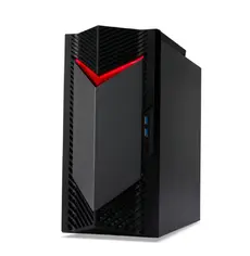 Настолен компютър Acer Nitro N50-130, AMD Ryzen 7 7700 (up to 5.30GHz, 40MB), 32GB DDR5 5600MHz (2*16GB), 1024GB SSD PCI-e + 1*M.2 free, NVIDIA GeForce RTX 4060 8GB GDDR6, No DVD, 5*USB 3.2,Type-C, 2*USB 2.0, Mic.&Audio jacks, RG-45, GLAN, Wi-Fi AX6E&BT 
