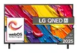 Телевизор LG 43QNED82A3B, 43" 4K QNED HDR Smart TV, 3840x2160, DVB-T2CS2, Alpha 7 AI Processor, HDR10  HLG, webOS 25 ThinQ, VRR  ALLM  HGiG, 4K Upscaling, WiFi 5, Voice Controll, Bluetooth 5, AirPlay 2, LAN, CI, HDMI, SPDIF, Google Cast, 2 pole Stand