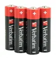 Батерия Verbatim Alkaline Battery AA 4 Pack (Hangcard)
