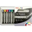 Пастели Pentel 6 цвята