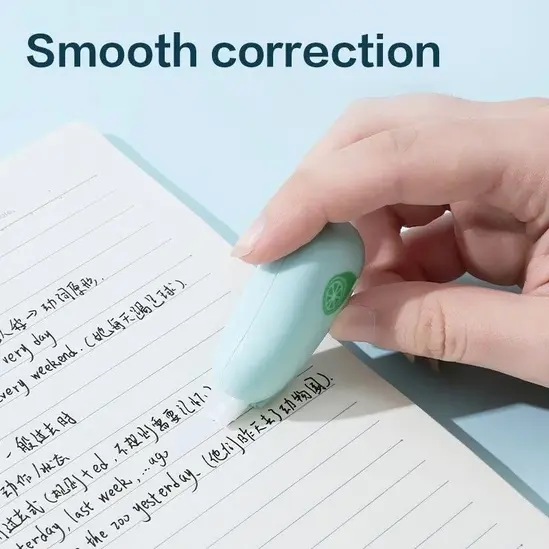 Коректор лента Deli 5 мм/8 м 4 броя - гладко покритие