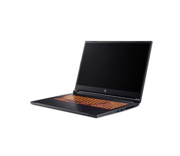 Лаптоп Acer Nitro V17 AI, ANV17-41-R5SU, AMD Ryzen R7 260 (up to 5.1GHz, 16MB), 17.3'QHD (2560x1440) IPS 165Hz, 1*16GB DDR5 (1 slot free), 1TB SSD +1*M.2 free, GeForce RTX 5070 8GB GDDR7, MicroSD, HD Cam, Wi-Fi 6E, BT 5.3, Backlit kbd, No OS, Black