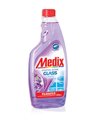 Препарат за стъкло MEDIX пълнител, 500 мл.