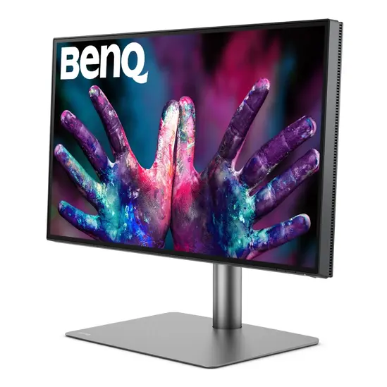 Монитор BenQ PD2725U 27" IPS LED 5ms 3840x2160 4K UHD, DesignVue Thunderbolt Mon, AQCOL., 100% sRGB, HDR400, B.I., LBL,KVM Sw, ICCsync, CADCAM, DualView, Contr.1200:1, 400 cdm2, 2xHDMI, DP, Thb 3(PD65W, DP alt), USB3.1 Hub, Sp.2x2.5W, HAdj., Swivel, Til