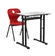Комплект ученически чин и стол KOM-1019