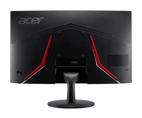 Монитор Acer Nitro ED240QS3bmiipx, 23.6' Curved 1500R, VA, Anti-Glare, FHD 1920x1080, ZeroFrame, FreeSync Premium, 180Hz, 1ms, 100M:1, 250 cdm2, 1xDP, 2xHDMI, HDR ready, Speakers 2Wx2, Audio inout, VESA, Tilt, Acer Display Widget, Black