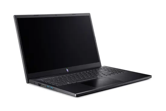 Лаптоп Acer Nitro V 15, ANV15-52-90WJ, Intel Core i9 13900H (14C/20T, up to 5.40GHz, 24MB), 15.6" FHD IPS (1920x1080), 165Hz, 16GB DDR4 (1 slot free), 1TB PCIe NVMe SSD, GeForce RTX 5050 8GB GDDR7, Wi-Fi 6E, BT 5.2, HD Cam, KB Backlight , No OS, Obsidian 