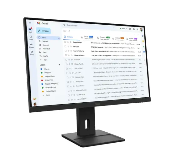 Монитор Lenovo ThinkVision E27-40 27" IPS, WLED, 1920x1080, 16:9, 100Hz, 300 cd/m2, 1500:1, Speakers 2Wx2, HDMI, DP, VGA, Tilt, Swivel, Pivot, Height Adjust Stand