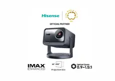 Мултимедиен проектор Hisense C2 Pro Smart mini  Laser Projector, 4K Ultra HD 3840x2160, 2000:1, 2600 lum, 60 Hz, Optical Zoom& Digital Zoom,Dolby Vision, IMAX enhanced,Dolby Vision, HDR10+, HDR10, HLG, 2*10W