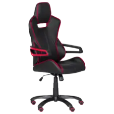 Геймърски стол ГРОЗДАН - черен с червено