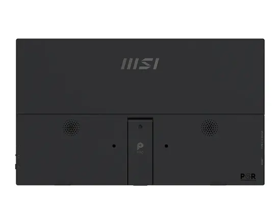 Монитор MSI PRO MP165 E6 Portable Monitor, 15.6", 4ms, 60Hz IPS, 1920x1080, EyesErgo, Anti-flicker, Less Blue Light, 250nits AG, 16.7M, 1000:1, 2xType-C(15W), HDMI(2.0b), 2x1W, Tilt, VESA 75, Black, 0.78kg