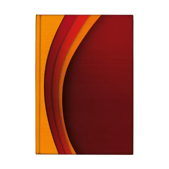 Бележник ламинат КБ11 A5 червен